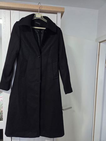 Anna Field Wintermantel, schwarz, Grösse 38, neuwertig