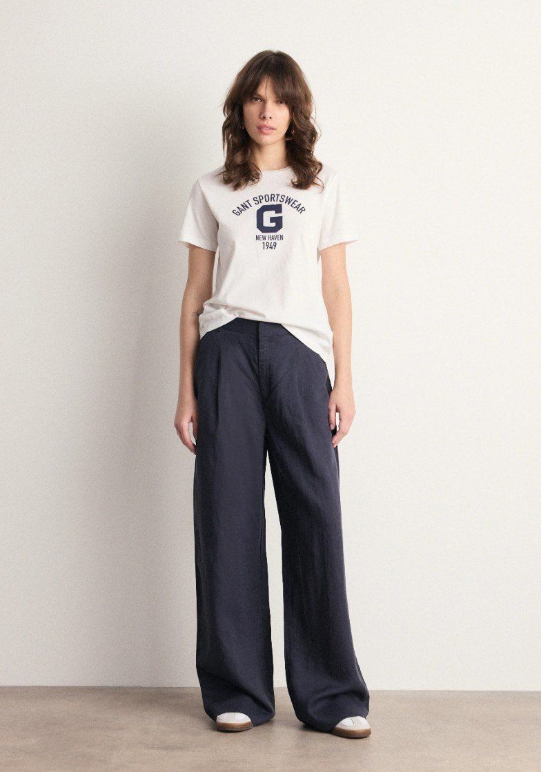 Gant T-Shirts: Gant white t-shirt with print – Gebraucht aus Affoltern am Albis von Katarinushka 2