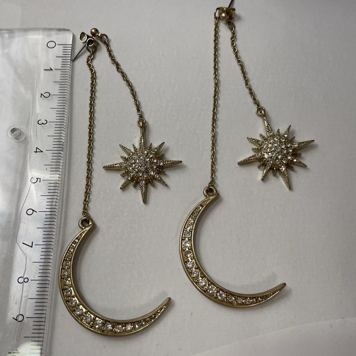 Orecchini pendenti & Orecchini a lobo: Ohhringe, Ohrstecker, Modeschmuck, Mond & Stern – Nuovo (secondo la descrizione) da Bellach venduto da Lapislazuli_blues 1