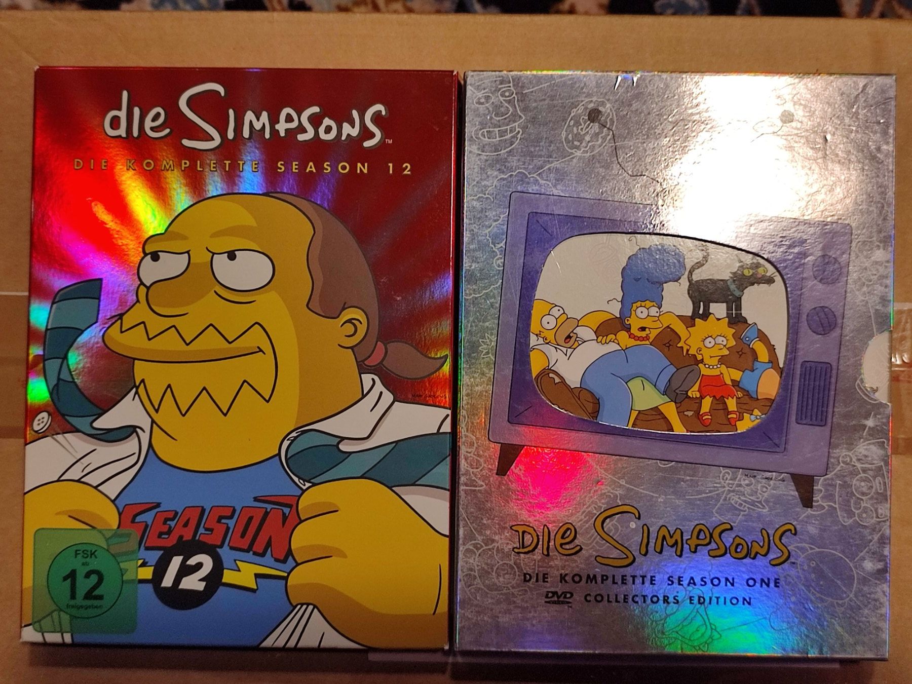 Tutti i DVDs: Die Simpsons Staffel 1 & 12 Complete Edition DVD – Usato da Zürich venduto da Haha11