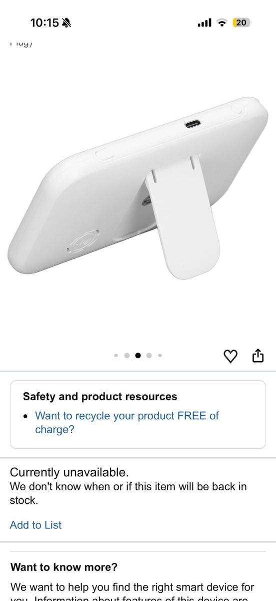 Babyphones: Babyphone Kamera Weiss  – Gebraucht aus Dotzigen von White_Warrior 4