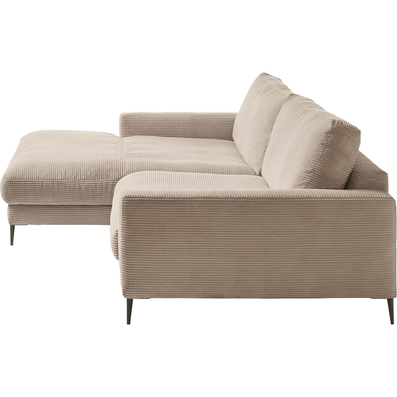 Divani: Ecksofa  Uptown in Cord taupe links – Nuovo e nell'imballaggio originale da Bischofszell venduto da deluxe-moebel 2