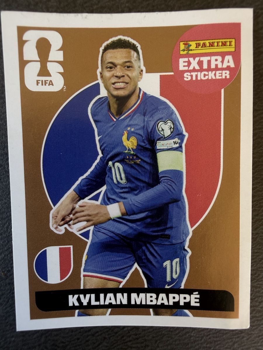Panini Sammelbilder & Trading cards: Panini Extra Sticker Kylian Mbappé – Neu (gemäss Beschreibung) aus Wil SG von Sergione