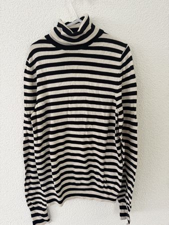 H&M Rollkragenpullover XS, gestreift, Top Zustand!