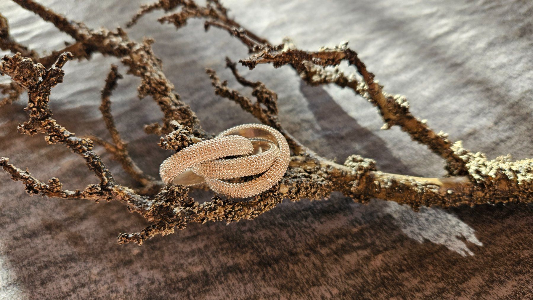Anelli: Silber-Ring – 3 Ringe ineinander - Grösse 58 – Usato da Buchs SG venduto da Hummel8