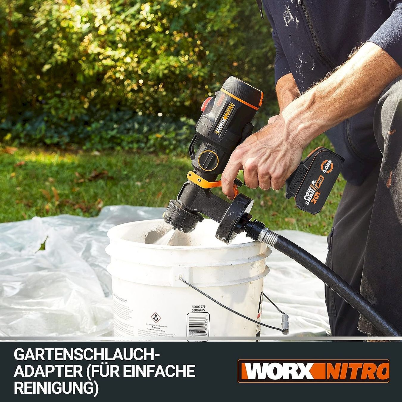 Medizinaltechnik: WORX WX020.9 Nitro Akku-Farbsprühsystem – Neu und originalverpackt aus Bottighofen von zaap 4