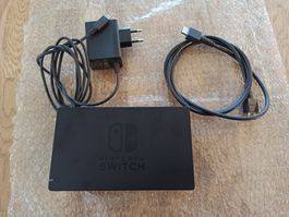 Original Nintendo Switch TV-Dockingstation mit Netzteil NSW