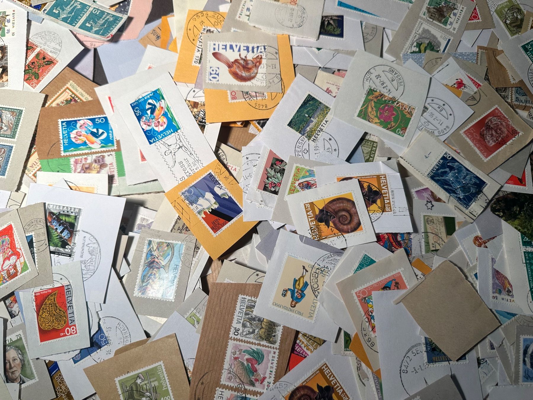 Tutti i francobolli: Briefmarken zum Ablösen Schweiz – Usato da Stettfurt venduto da 2442 4
