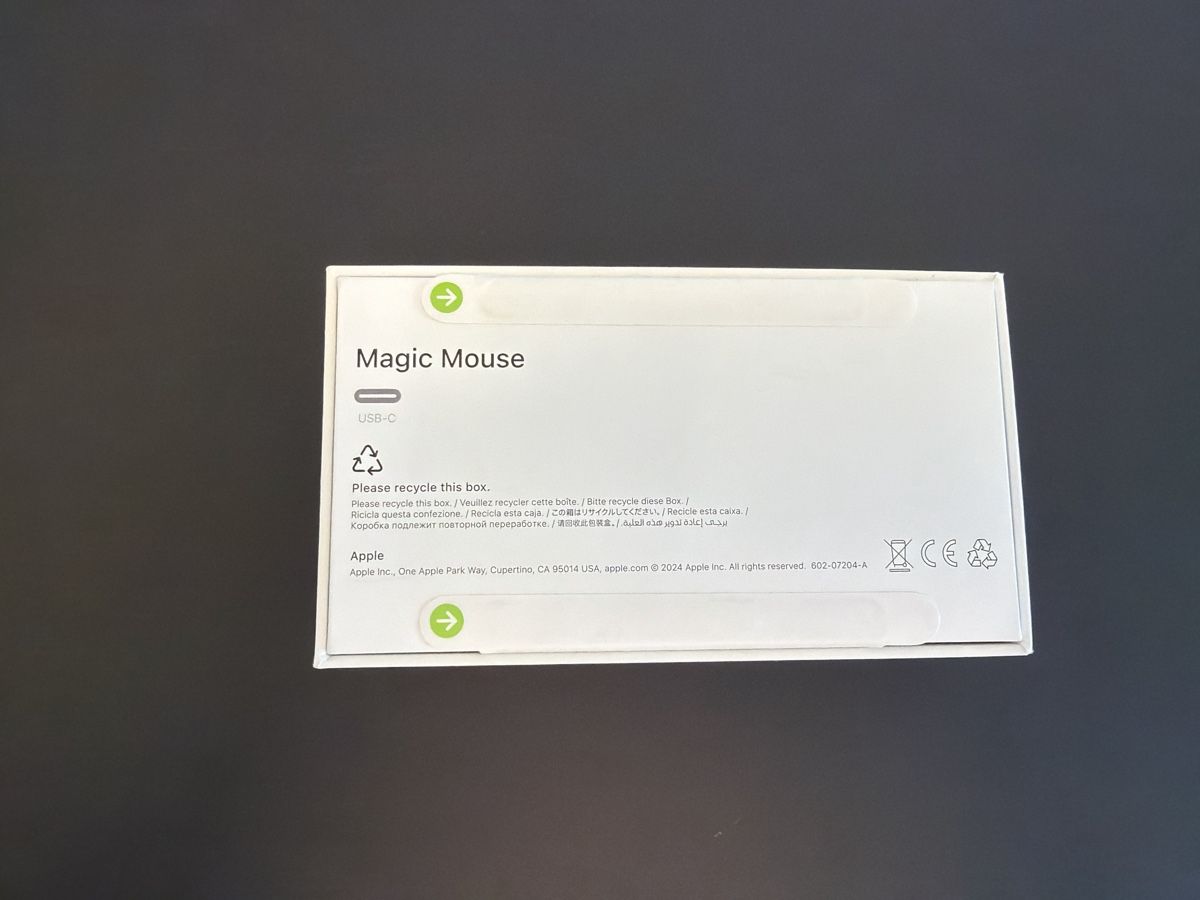 Apple Souris: Apple Magic Mouse 2024 Schwarz USB C Neu Versiegelt – Neuf avec emballage d'origine à Zürich par mic_pwc6 1