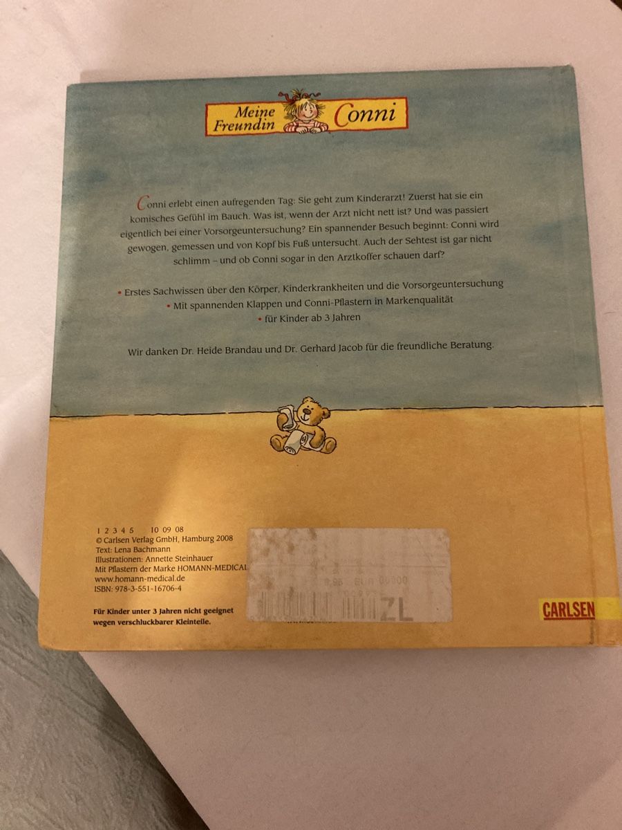 Libri: Conny beim Kinderarzt Buch – Usato da Kesswil venduto da Branca-01 1
