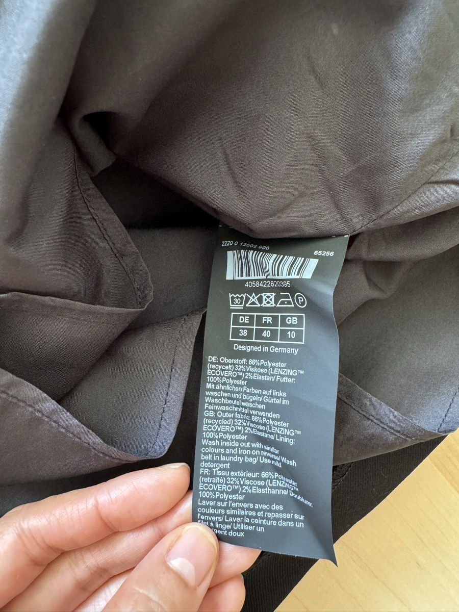 Hallhuber Röcke: Black Hallhuber Skirt with belt – Neu (gemäss Beschreibung) aus Kilchberg ZH von ngt_hnw9 4
