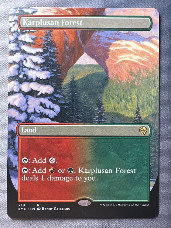 Karplusan Forest Variant 379 Dominaria United (Neu (gemäss Beschreibung)) In Für CHF 2 - Mit