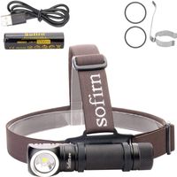Sofirn SP40 LED Stirnlampe 5000-5700K mit Batterie