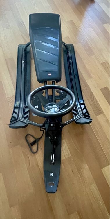 Luge: Snowracer Lenkschlitten Schwarz neuwertig – D'occasion à Reinach BL par SchnaeppchenScout 7