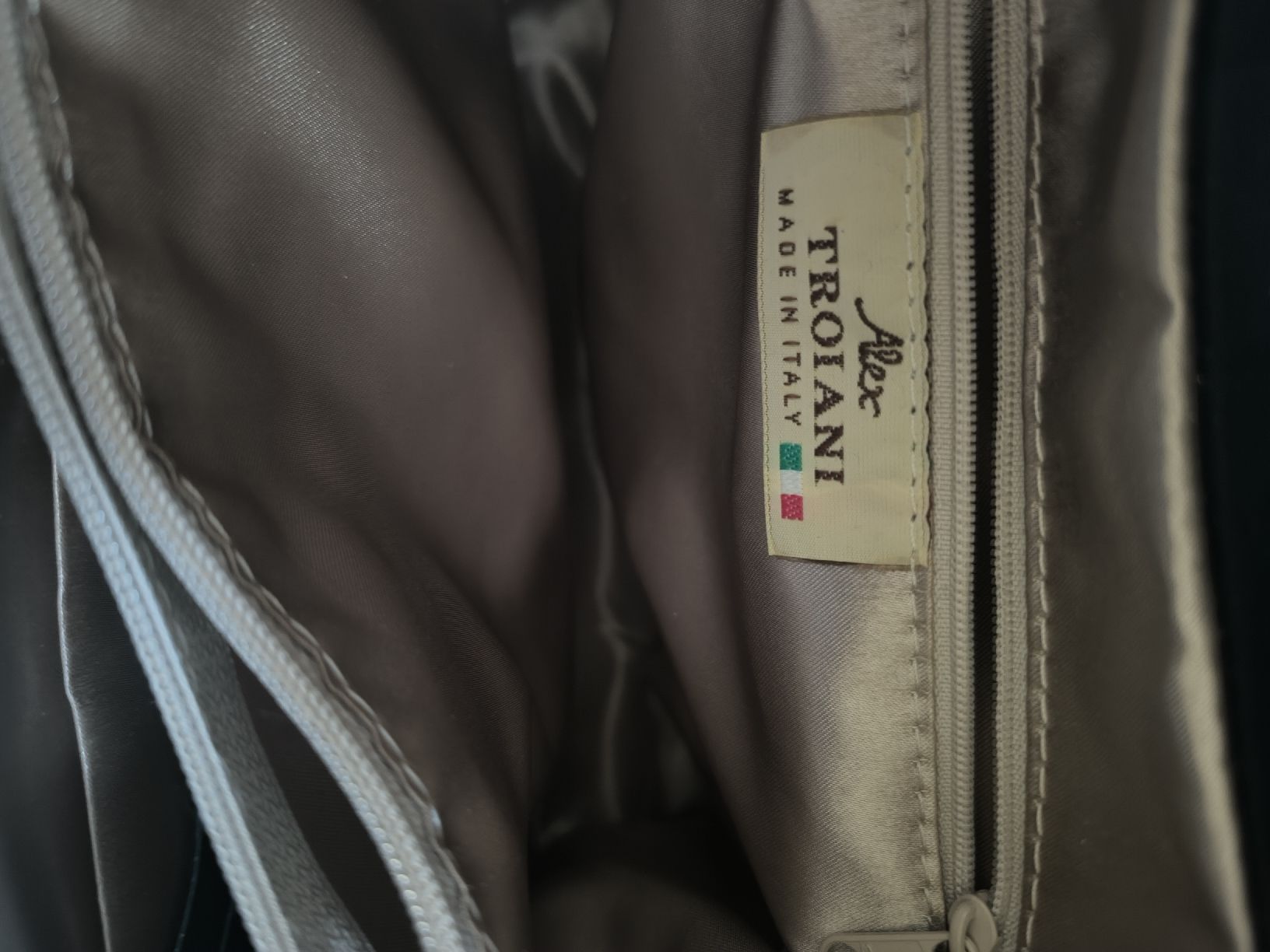 Borse da donna: Edle Vintagetasche in blau/crème – Usato da Schaffhausen venduto da gab_v5qf 7