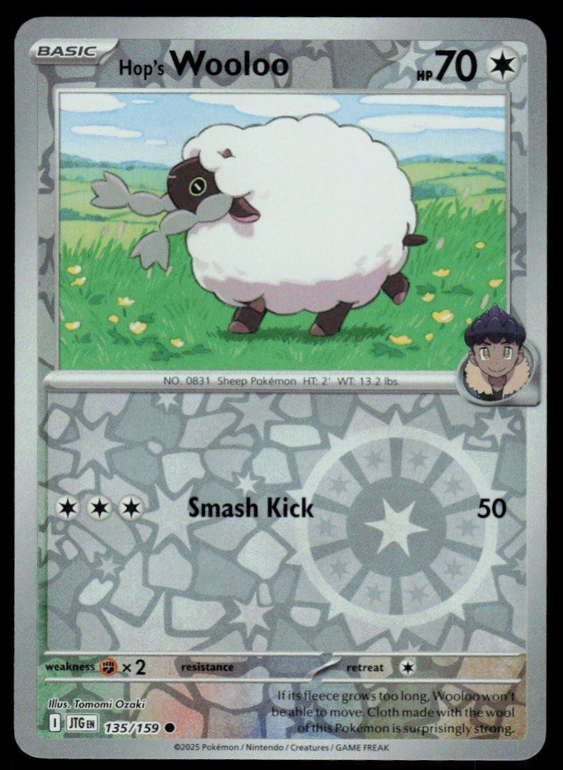 Pokémon Carte collezionabili: Pokemon Hop's Wooloo 135/159 – Usato da Herisau venduto da Pokemon2025