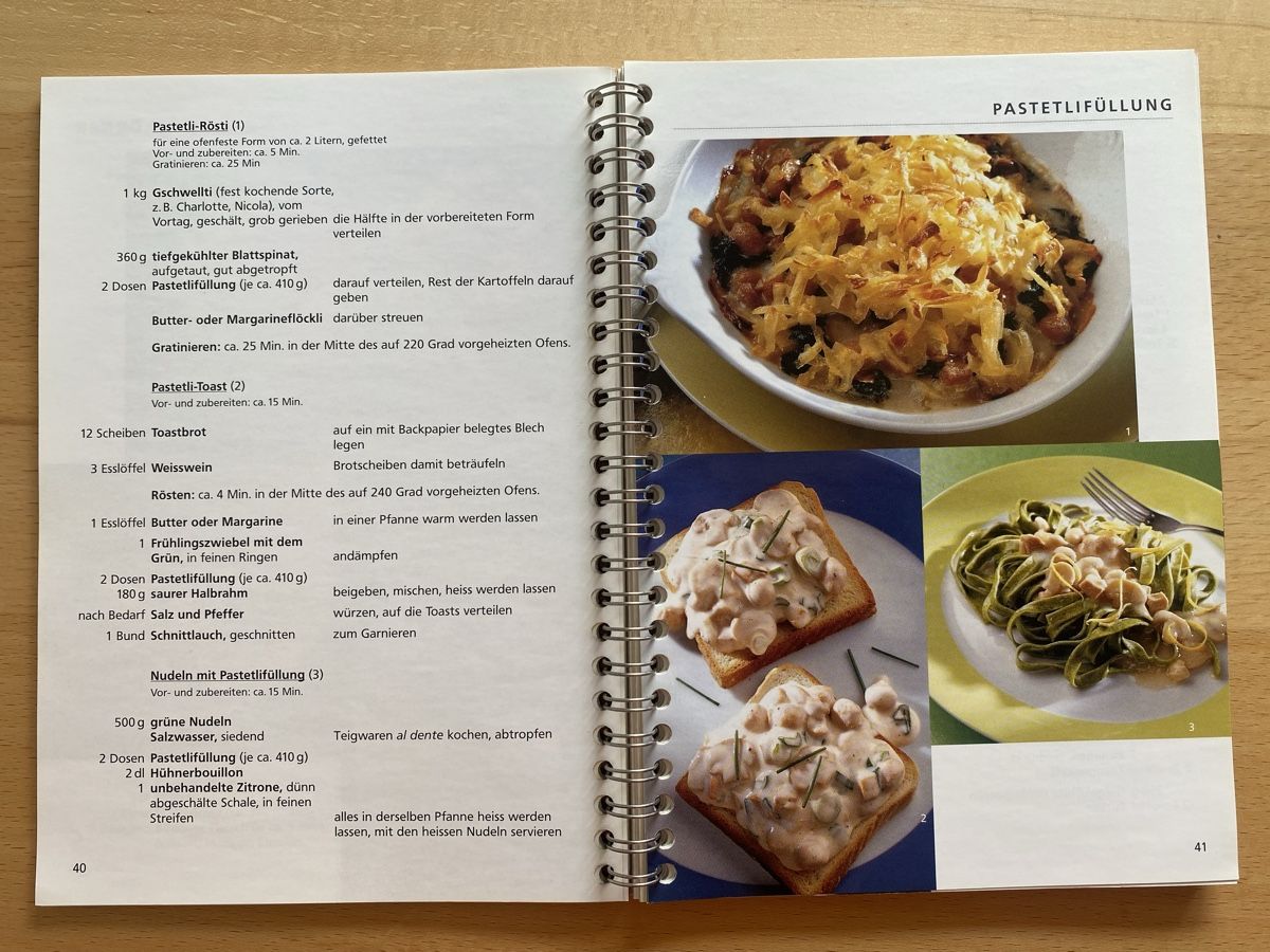 Libri: Neue Alltagsrezepte - Betty Bossi  – Usato da Schwarzenburg venduto da Michellu 9