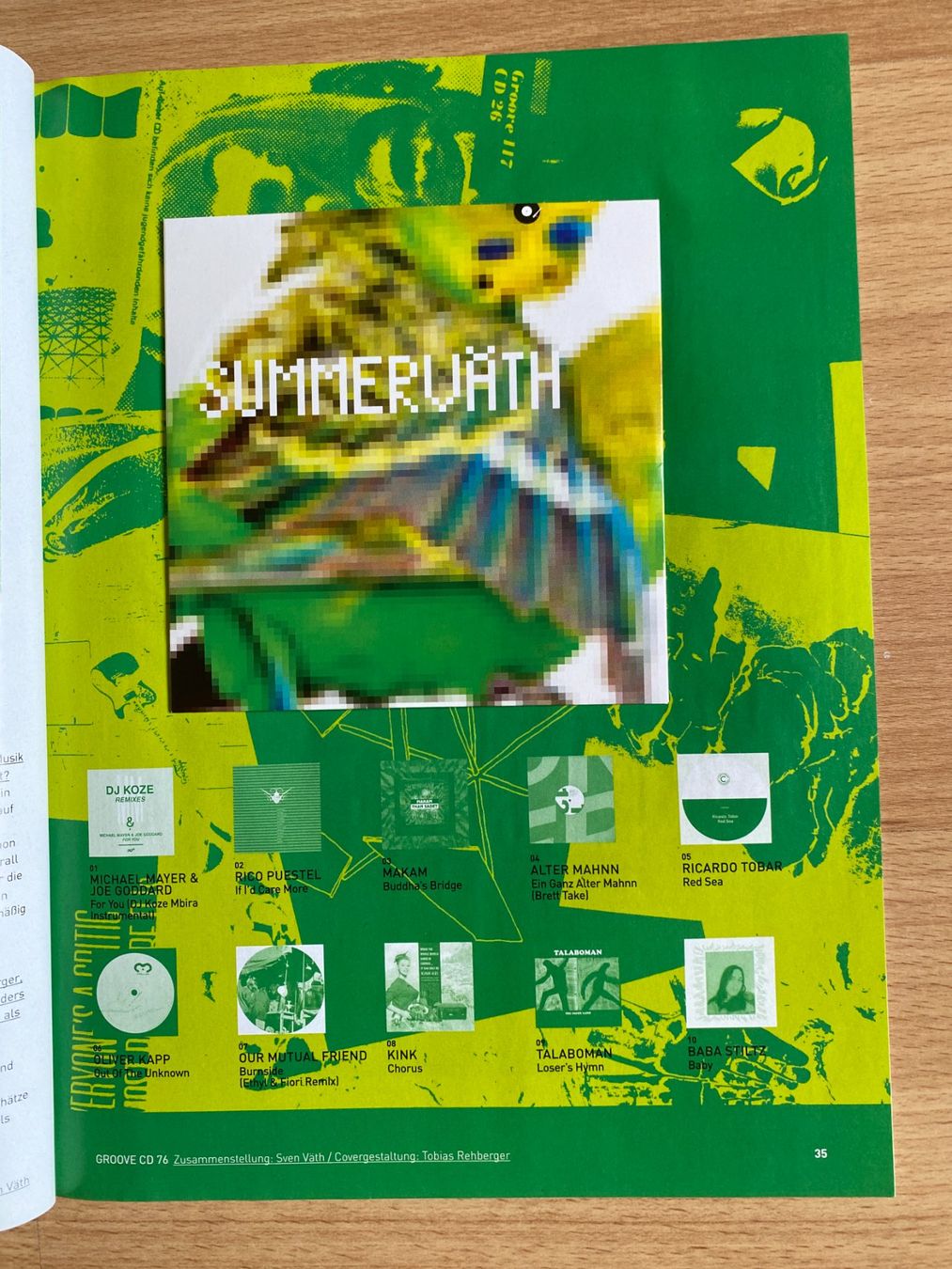 CD: Groove Magazin mit CD Sven Väth – Nuovo (secondo la descrizione) da Gümligen venduto da Vicky2 2