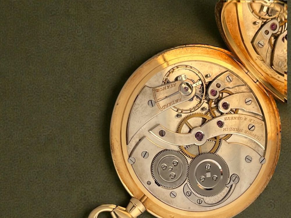Ulysse Nardin Massive 18k Gold Rare Watch with Certificate (Gebraucht ...