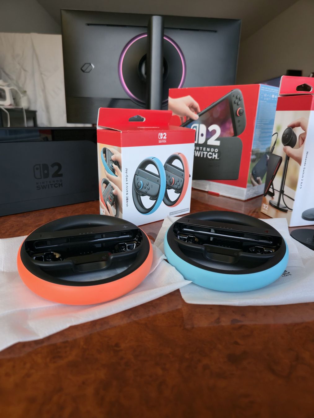 Nintendo Controller: Nintendo Switch Joy-Con Wheel Set 2er Pack neuwertig – Neu (gemäss Beschreibung) aus Volketswil von jim_vth8 6