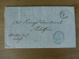 Militär, Olten, Brief von Ulrich Munzinger Stadt Ammann 1859