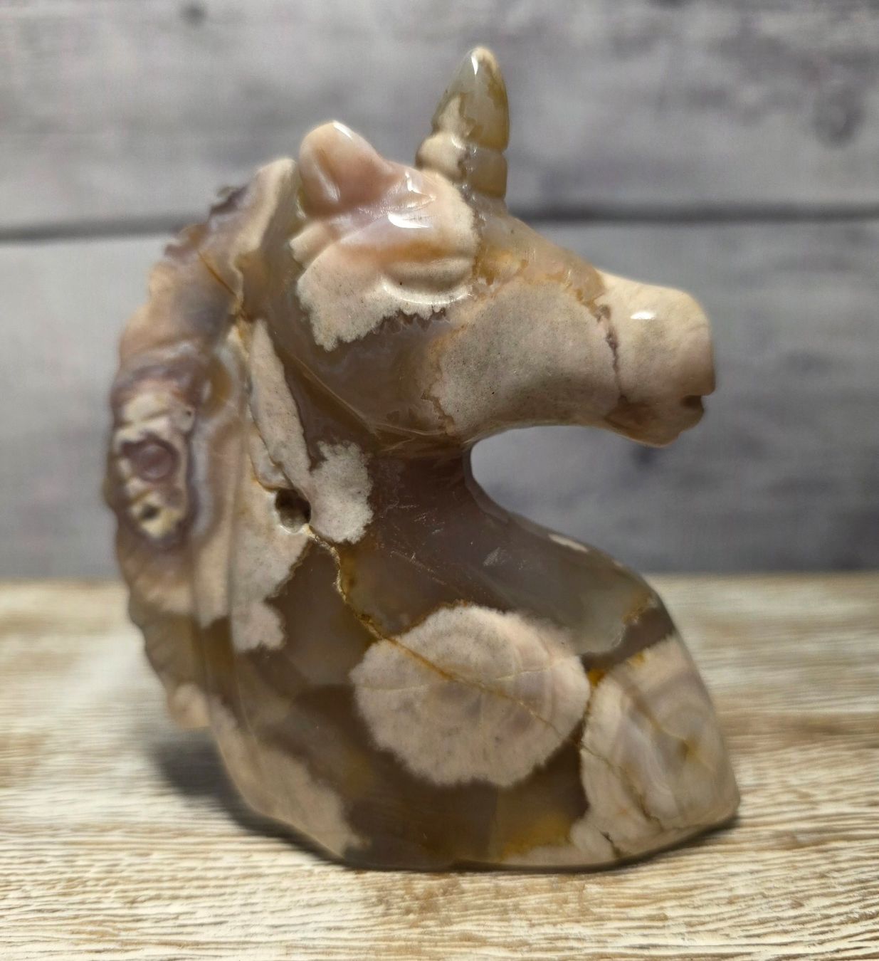 Minerali & Pietre curative: Cherry Achat Einhorn 275g – Nuovo e nell'imballaggio originale da Matzingen venduto da Shay_Crystalz