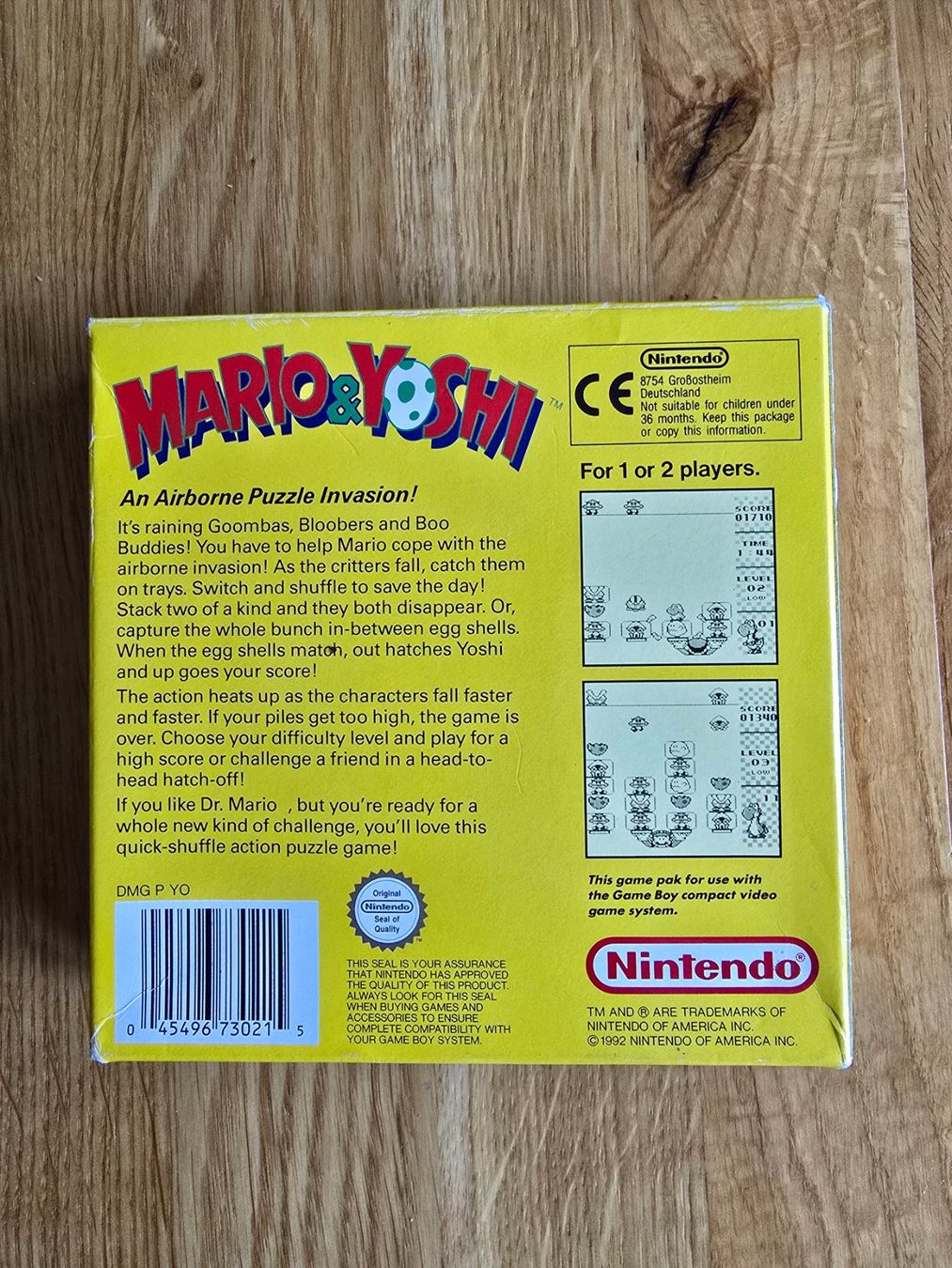 Nintendo Giochi: Nintendo Gameboy/Mario & Yoshi/OVP – Usato da Sursee venduto da Elian91 3