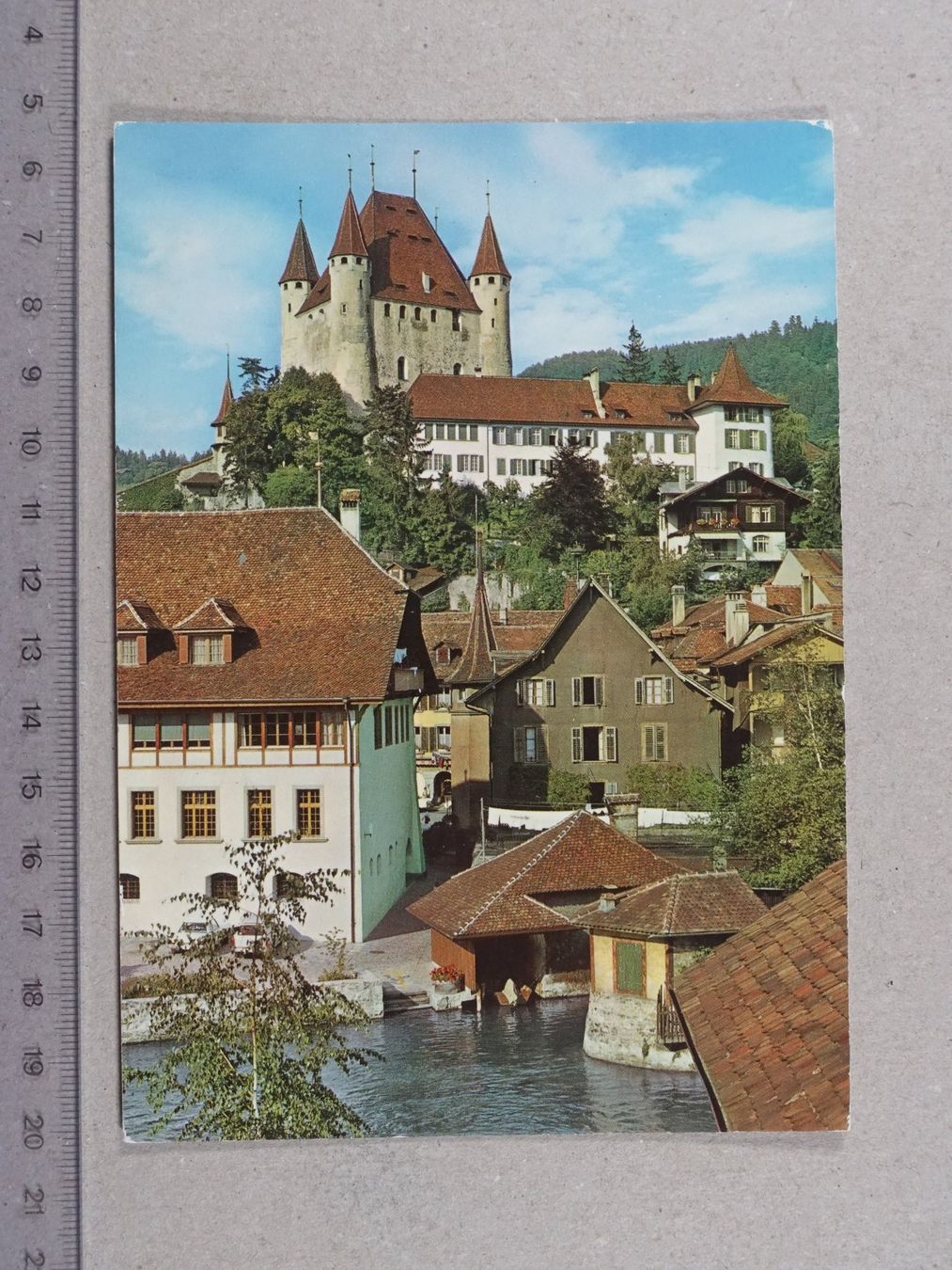 Ansichtskarten: Thun, 1971 – Gebraucht aus Lenzburg von fh1