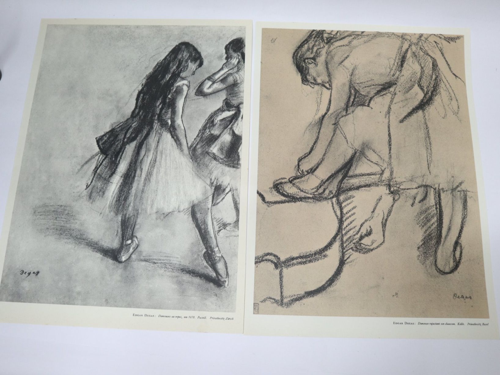 Posters & Illustrations: 1950, 4 Bilder , Edgar Degas – D'occasion à Eschenbach SG par Astalavista