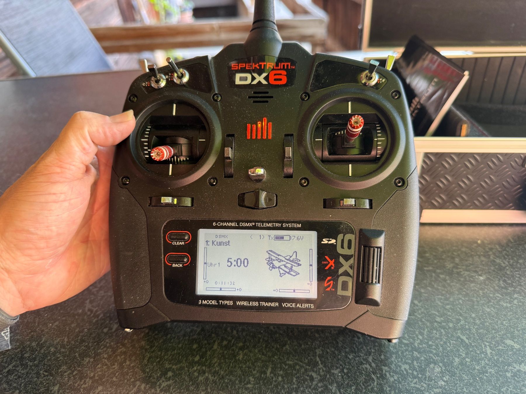 Spektrum Commande à distance: DX6 – D'occasion à Linden par Helifreak81 4