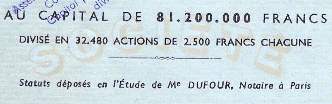 Documenti: Société Générale Isothermos SA, Paris – Usato da Solothurn venduto da Sgasche 1