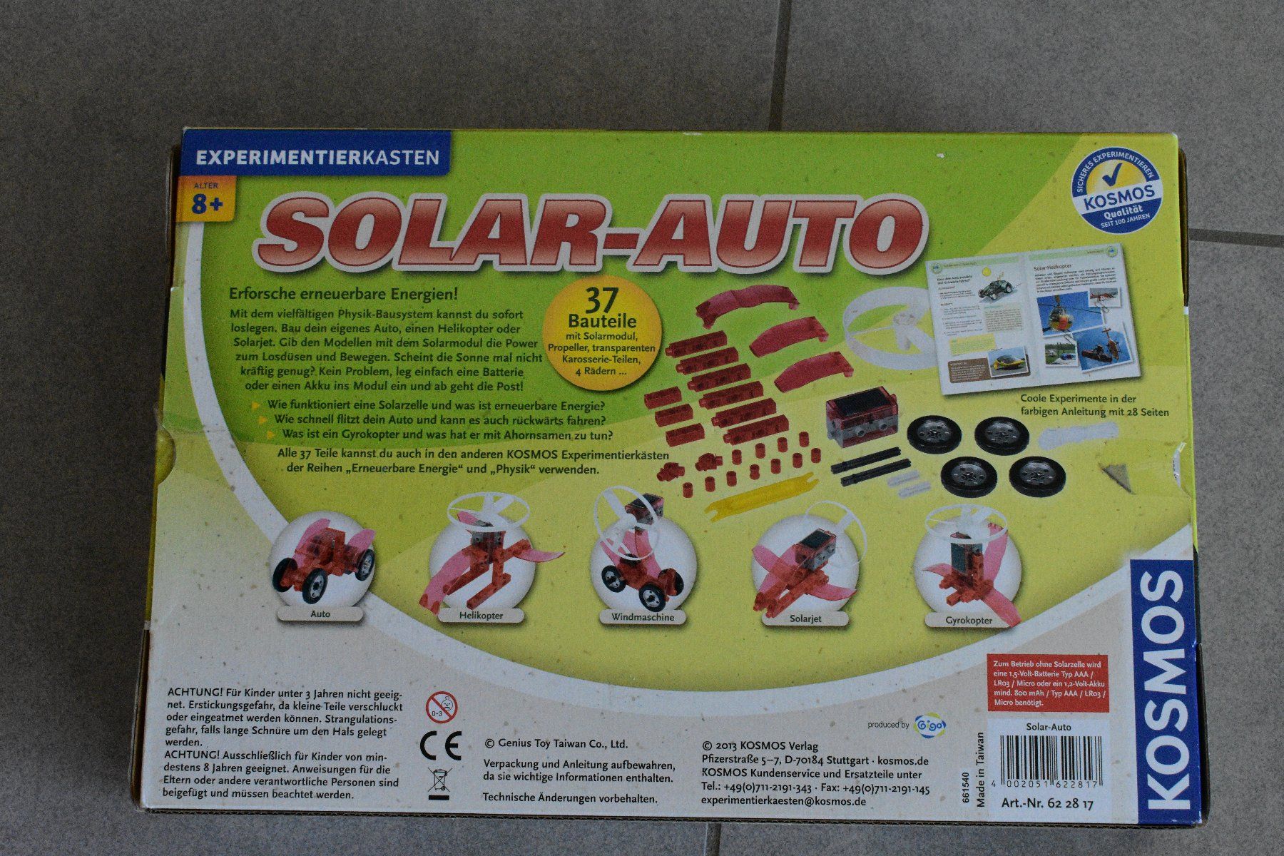 Technics Kit di costruzioni: Solarauto Bausatz – Usato da Winterthur venduto da seh_9dhc 1