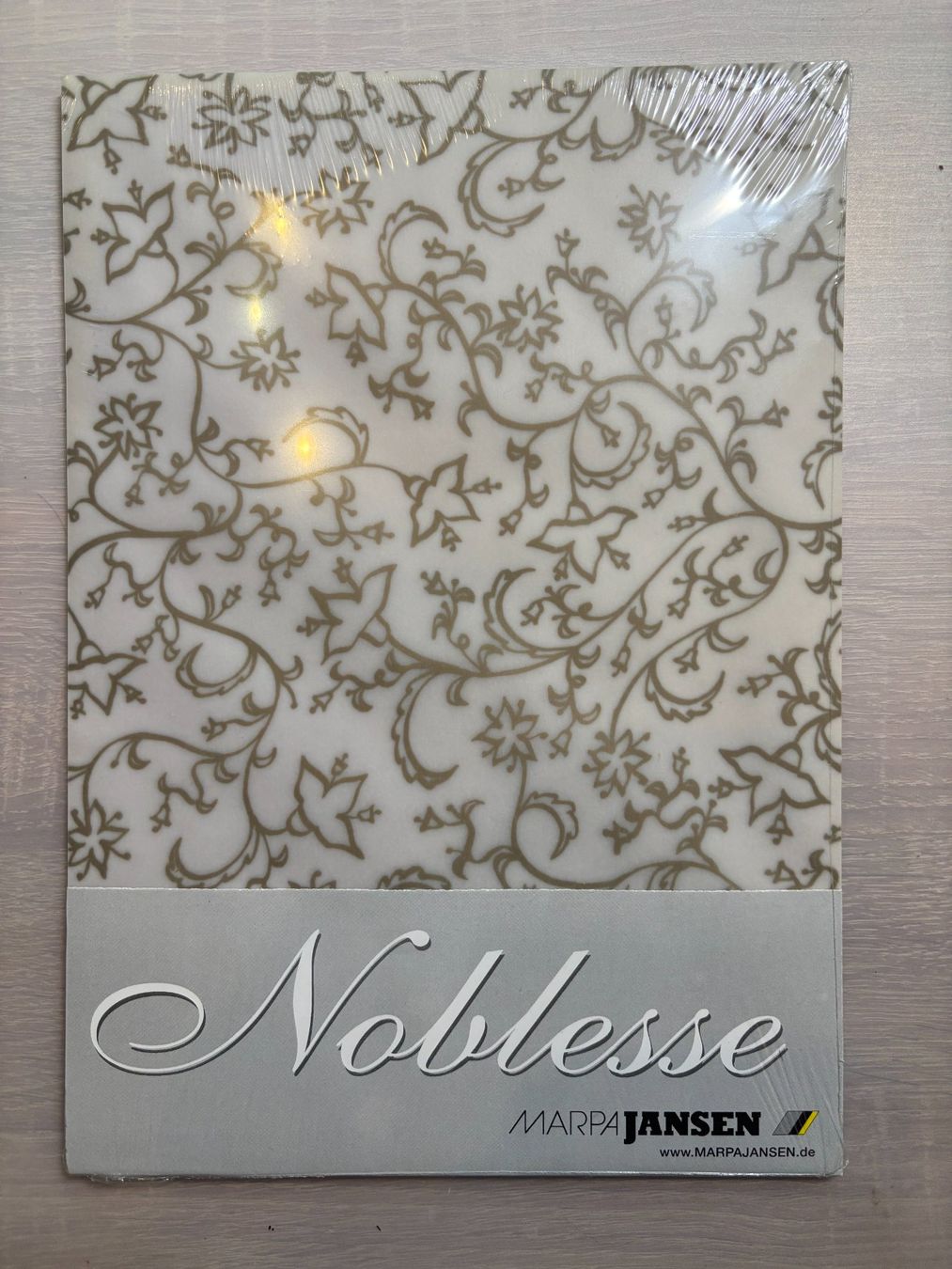 Blocchi: Transparentpapier mille fleurs gold - Noblesse – Nuovo e nell'imballaggio originale da Muntelier venduto da Snoopy6475