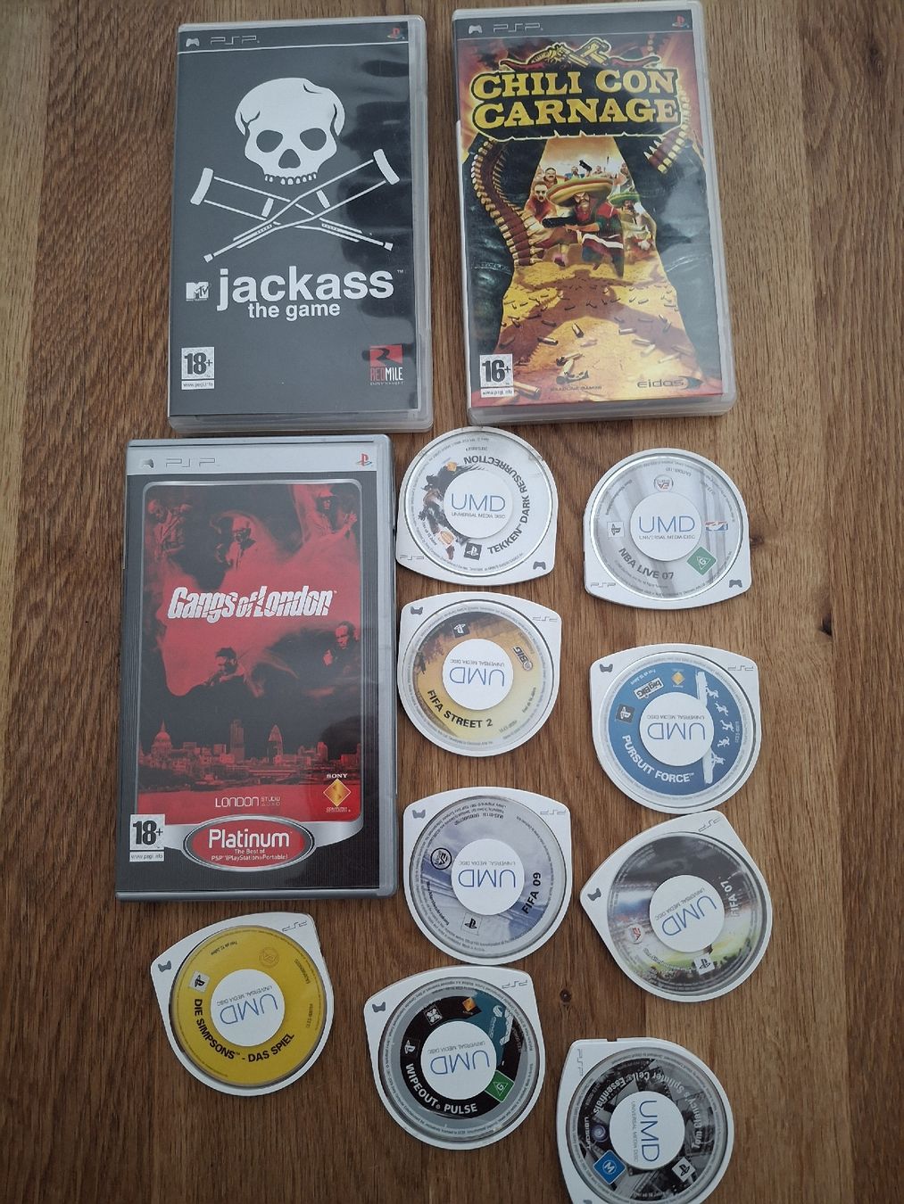 Jeux: 12 psp games – D'occasion à Thierachern par Wemala