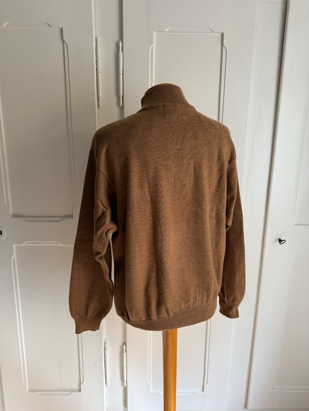 Pulls & Sweat-shirts: VIYELLA - Merinowolle Strickpullover hellbraun M – D'occasion à Zürich par Diazaio 2