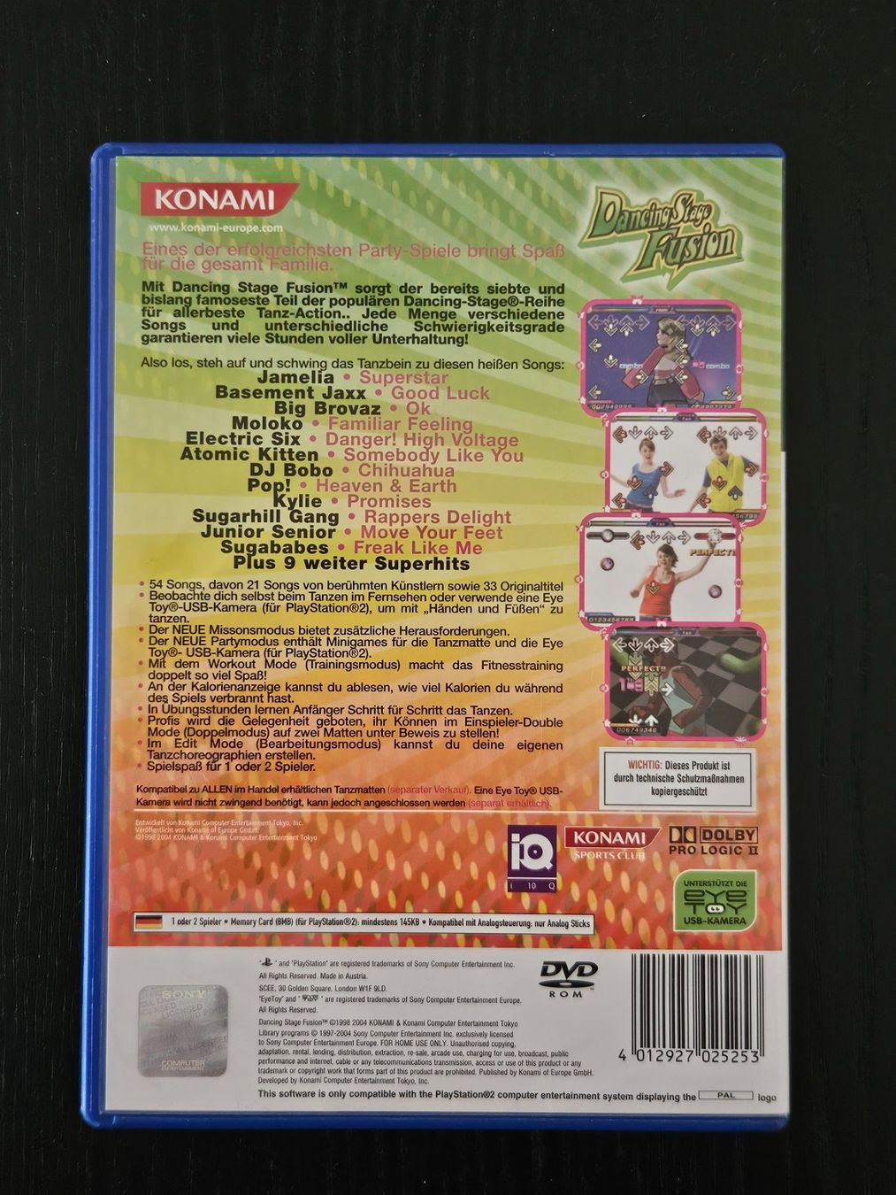 Sony Giochi: Dancing Stage Fusion (PS2) – Usato da Zürich venduto da sodamnme 2