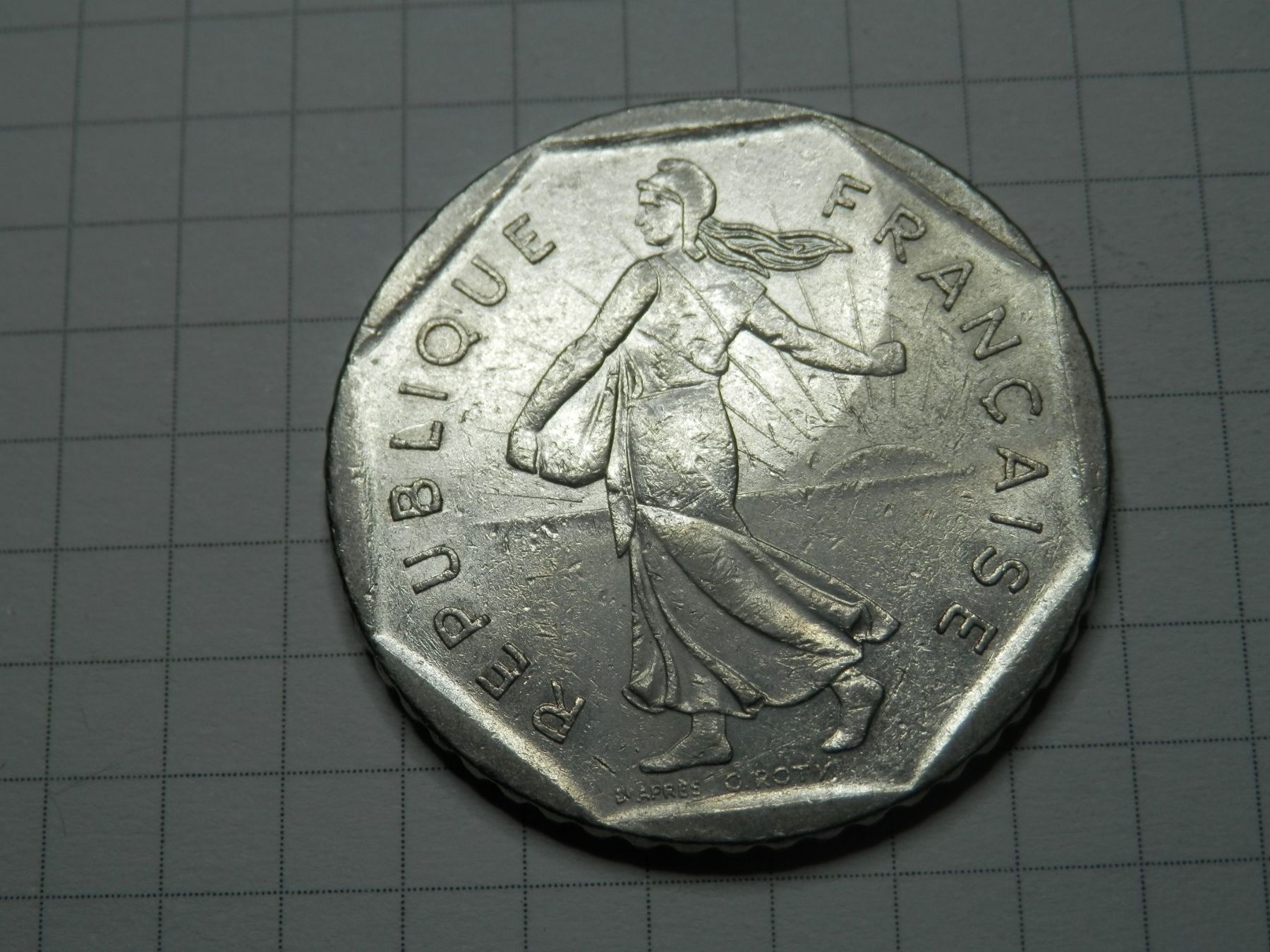 Tutti le monete: Frankreich 2 Franken, 1981 – Usato da Weiach venduto da weiach81 1