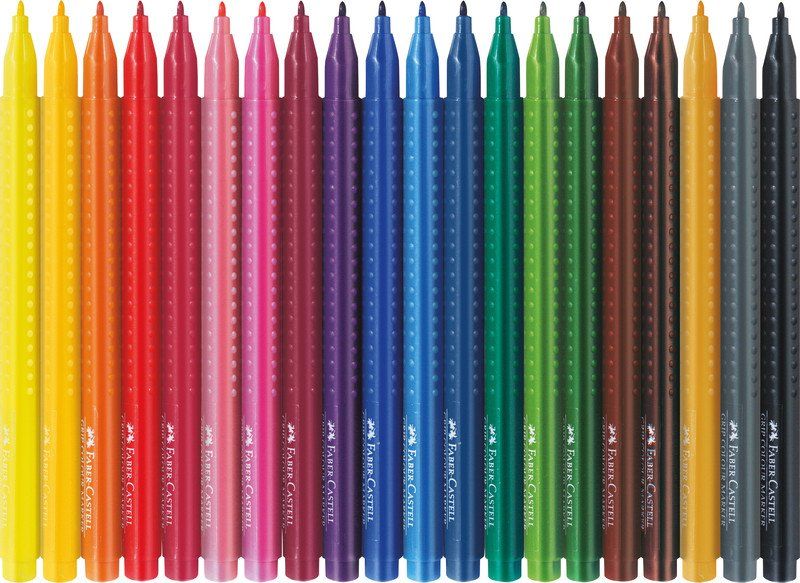Faber-Castell Penna & Evidenziatori: FABER-CASTELL Fasermaler Grip Colour – Nuovo e nell'imballaggio originale da Oensingen venduto da Liquidations-Shop 1