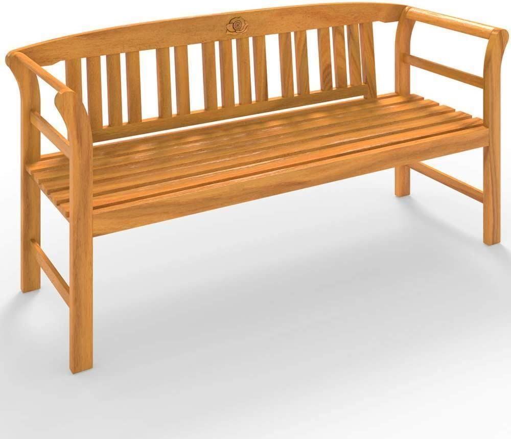 Panchine: FSC Gartenbänke mit Rose 150/43/82 cm – Nuovo e nell'imballaggio originale da Kriens venduto da Mikado-Geschenke 6