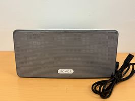 SONOS PLAY 3 WLAN Lautsprecher mit Netzkabel ohne Gummi Fuss
