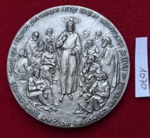 1070 Papst Paulus 6. Pont Maximus Bergpredigt high relief