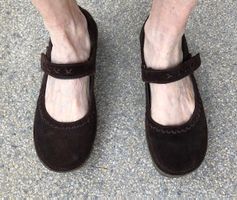 Souliers en daim 38.5