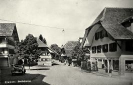 SIGNAU Dorfstrasse, Oldtimer, Auto
