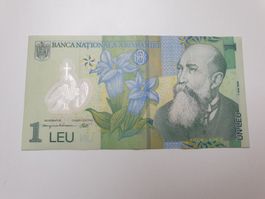 🇷🇴 Romania 1 Leu 2005 UNC Polymer