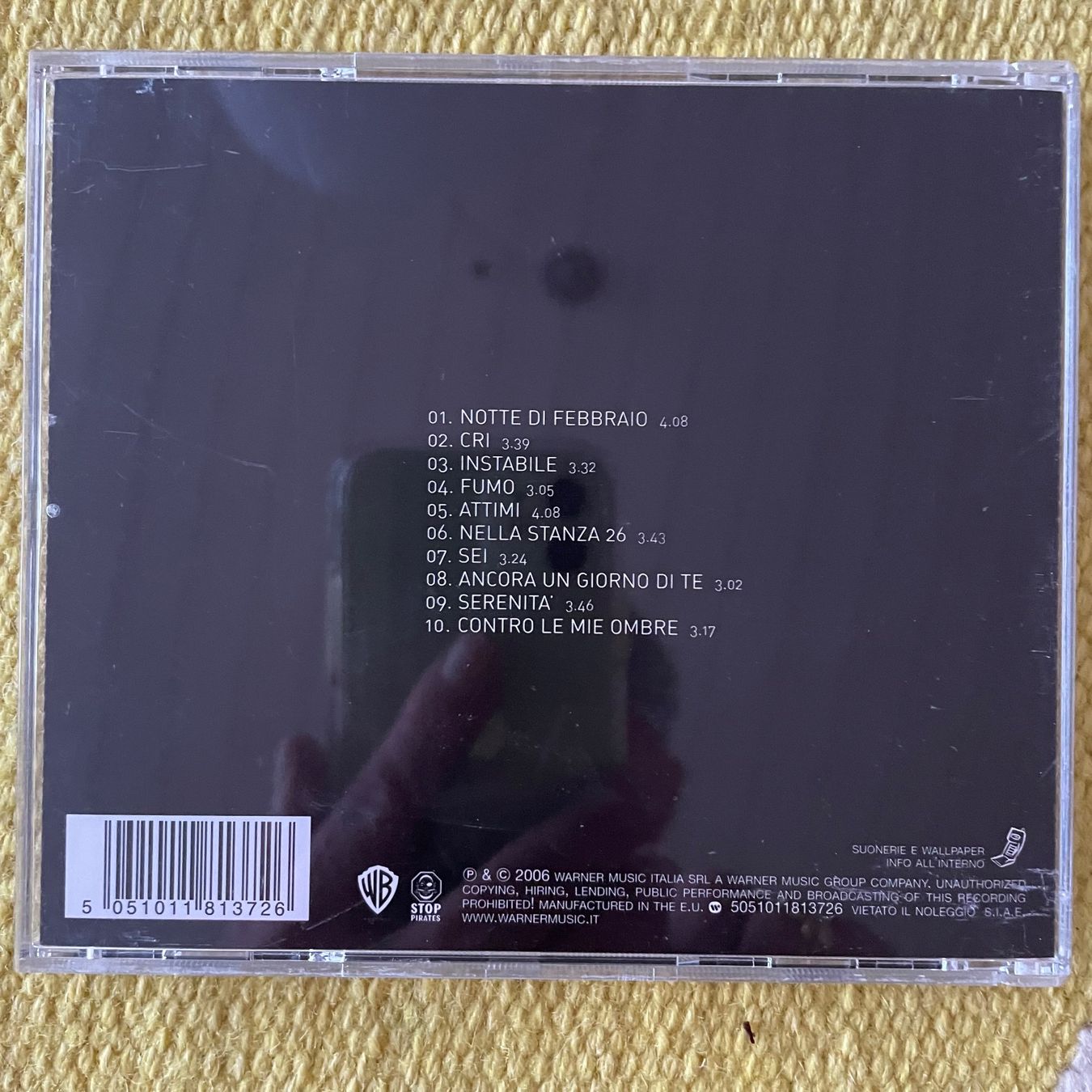 CD: NEK-NELLA STANZA 26 – Usato da Rorschacherberg venduto da CD-Roli 1