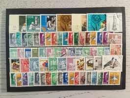 schönes DDR Lot gestempelt