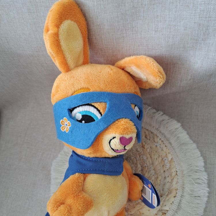 Peluche Lapin orange, Mo, Migros NEUF Plüschhase (Neu und