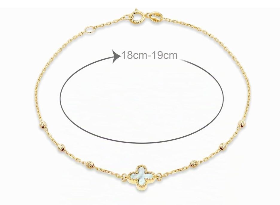 Armbänder & -reifen: Armband 18 cm - 19 cm echtgold – Neu und originalverpackt aus Hemmental von Schmuckstudio 1