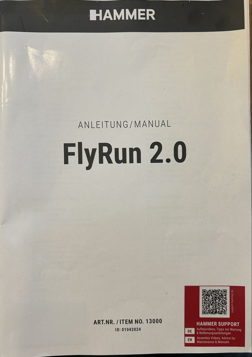 Vélos d'appartement: Laufband Hammer Fly Run 2.0 – D'occasion à Tuggen par Cob0 5
