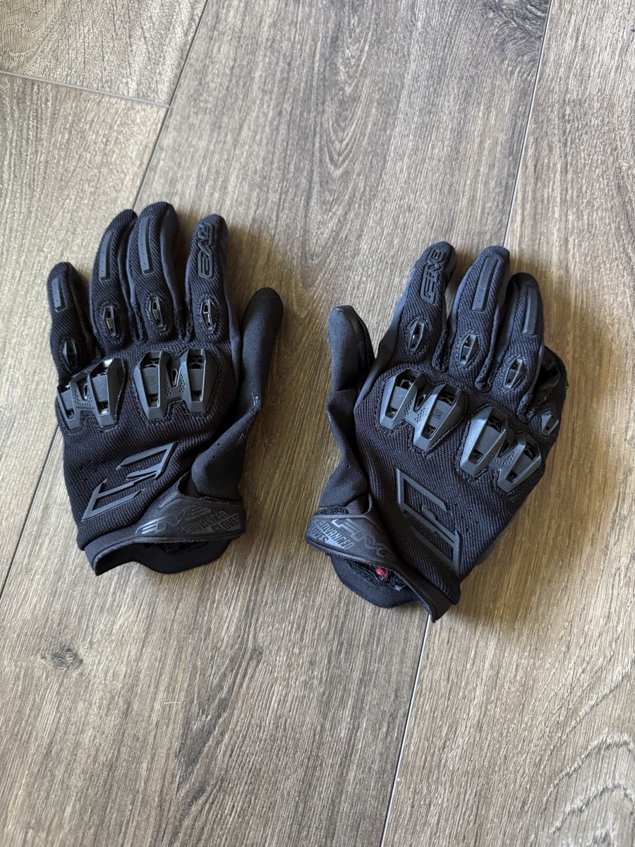 Guanti & manicotti: Motorradhandschuhe schwarz Leder Textil – Usato da Amden venduto da shi_tkdo